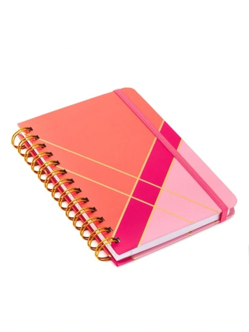 Hallmark Pink and Coral Spiral Notebook